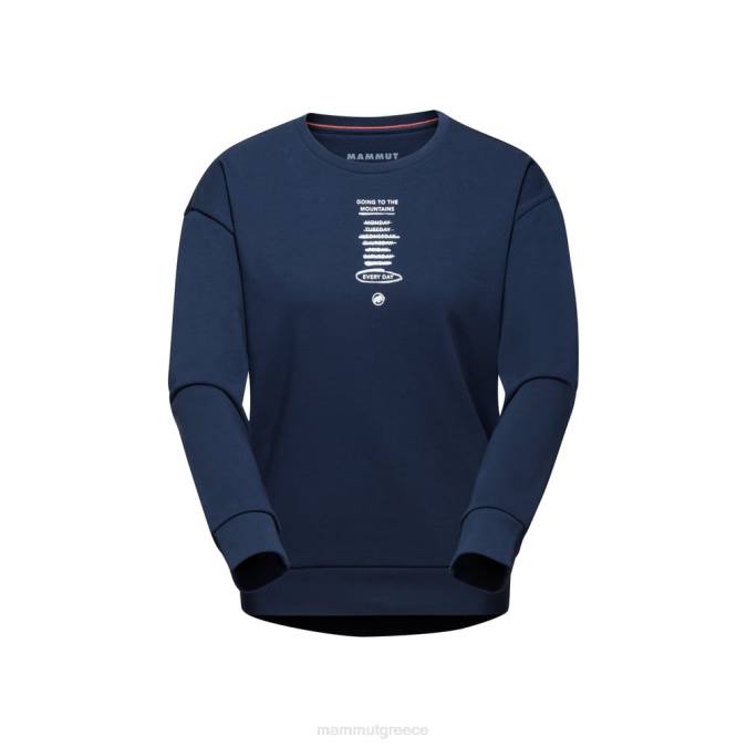 Mammut είδη ένδυσης γυναίκες core ml crew neck κάθε μέρα θαλάσσια J2DJ1083