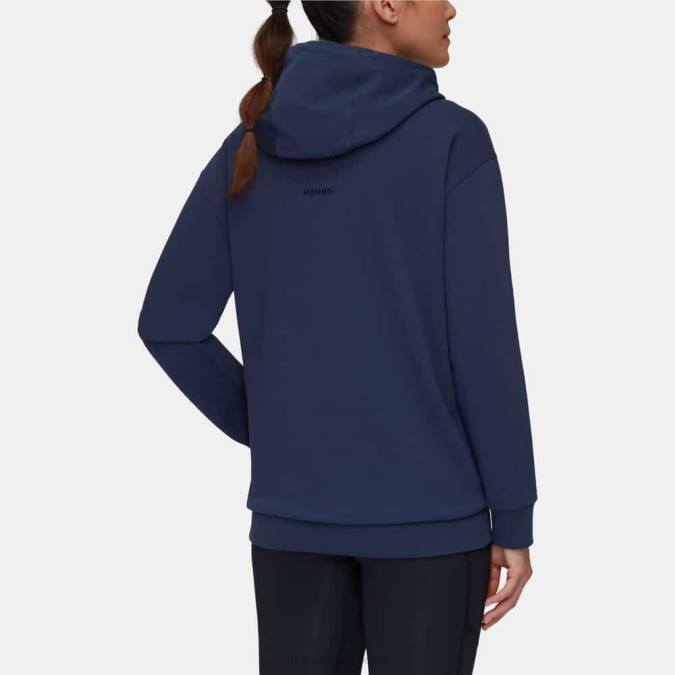 Mammut είδη ένδυσης γυναίκες ml λογότυπο hoody θαλάσσια J2DJ1112