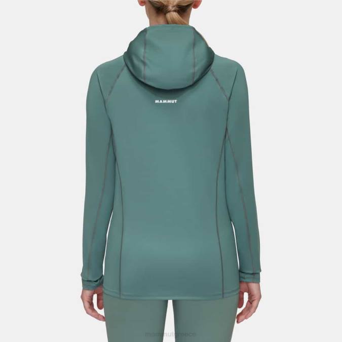 Mammut είδη ένδυσης γυναίκες selun fl sun hoody σκούρο νεφρίτη J2DJ643