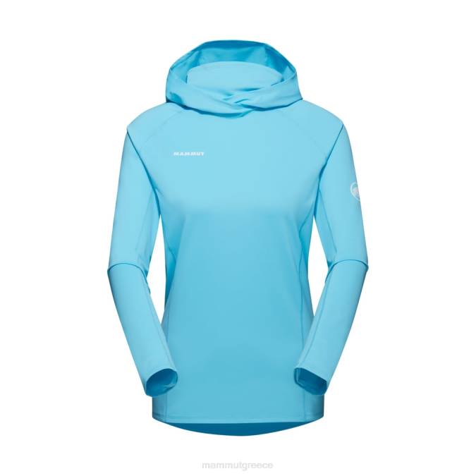 Mammut είδη ένδυσης γυναίκες selun fl sun hoody δροσερό μπλε J2DJ644