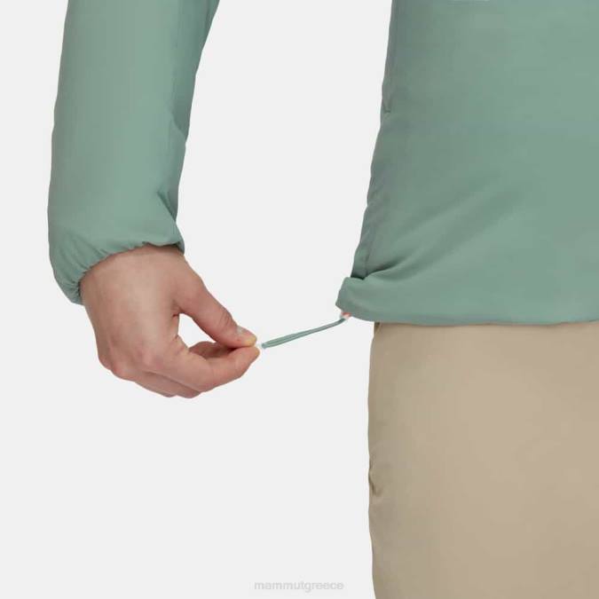 Mammut είδη ένδυσης γυναίκες ριμέ σε φλεξ μπουφάν με κουκούλα νεφρίτης J2DJ72