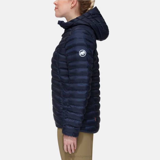 Mammut είδη ένδυσης γυναίκες άλμπουλα με σακάκι με κουκούλα θαλάσσια J2DJ730