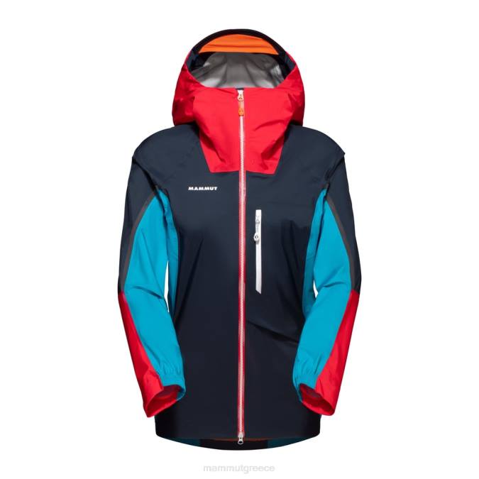 Mammut είδη ένδυσης γυναίκες Nordwand light hs μπουφάν με κουκούλα νύχτα-αζαλέα J2DJ681