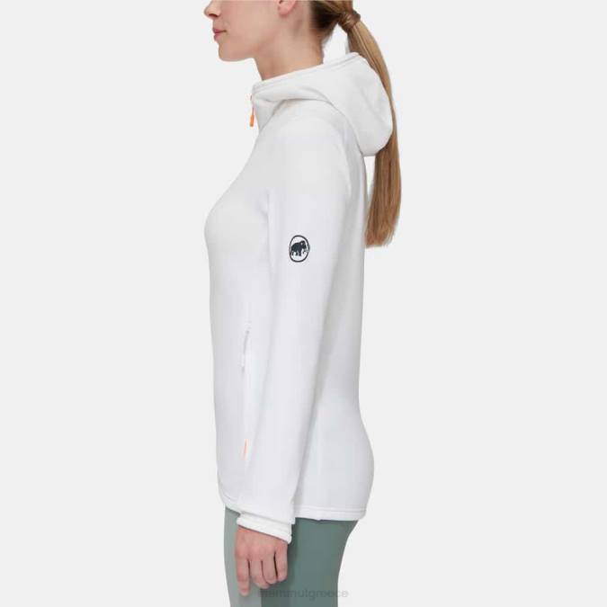 Mammut είδη ένδυσης γυναίκες σακάκι aconcagua light ml με κουκούλα άσπρο J2DJ159