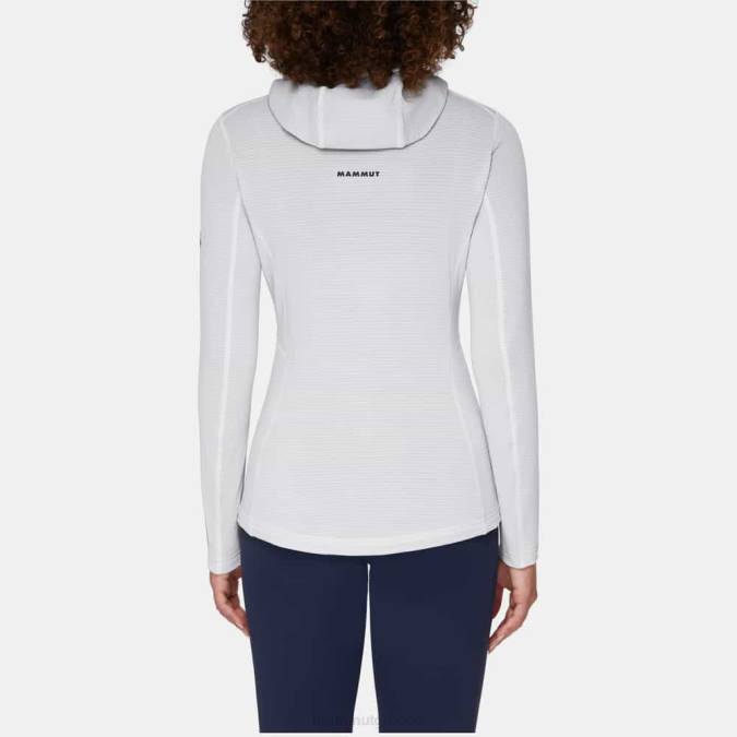 Mammut είδη ένδυσης γυναίκες σακάκι aenergy light ml με κουκούλα λευκή εθνική οδό J2DJ930