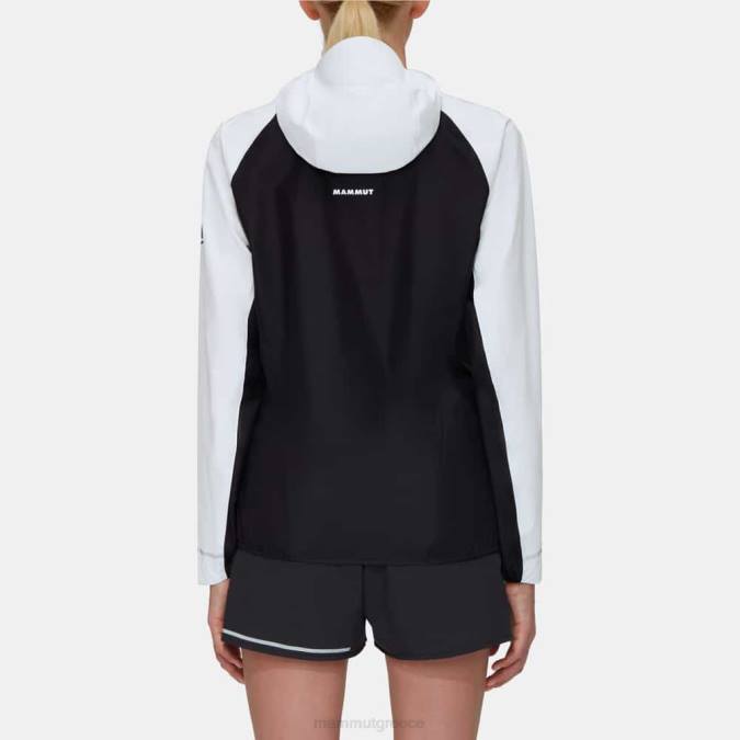 Mammut είδη ένδυσης γυναίκες σακάκι aenergy tr hs με κουκούλα μαύρο άσπρο J2DJ30