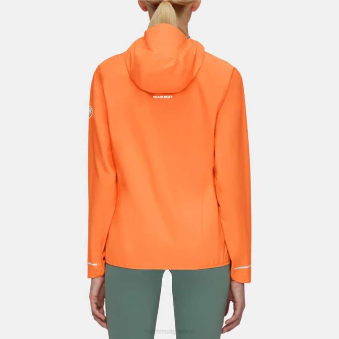 Mammut είδη ένδυσης γυναίκες σακάκι aenergy tr hs με κουκούλα σκούρο μανταρίνι J2DJ687