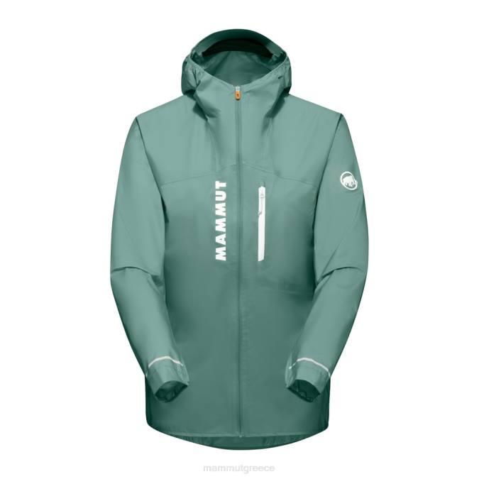 Mammut είδη ένδυσης γυναίκες σακάκι aenergy tr hs με κουκούλα σκούρο νεφρίτη J2DJ688