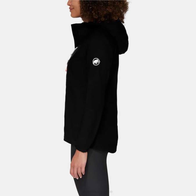 Mammut είδη ένδυσης γυναίκες aenergy wb μπουφάν με κουκούλα μαύρος J2DJ640