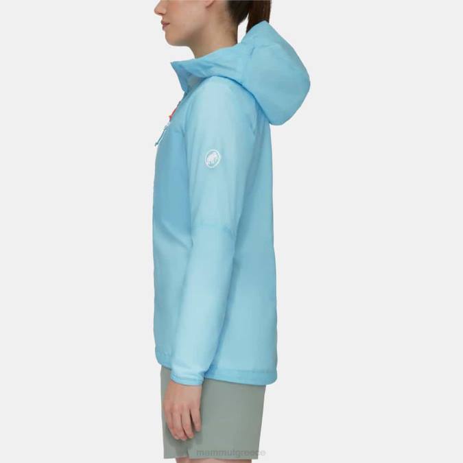 Mammut είδη ένδυσης γυναίκες aenergy wb μπουφάν με κουκούλα δροσερό μπλε J2DJ642