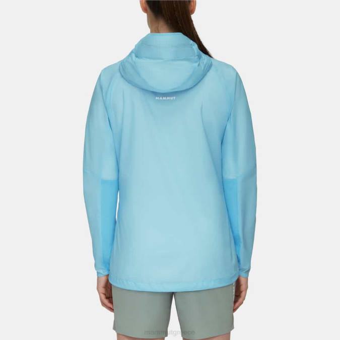 Mammut είδη ένδυσης γυναίκες aenergy wb μπουφάν με κουκούλα δροσερό μπλε J2DJ642