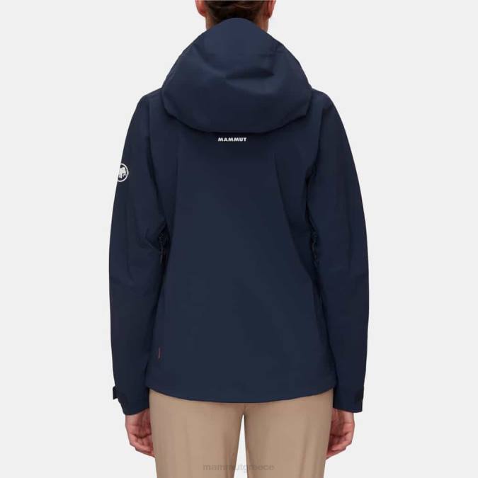Mammut είδη ένδυσης γυναίκες σακάκι alto guide hs με κουκούλα θαλάσσια J2DJ656