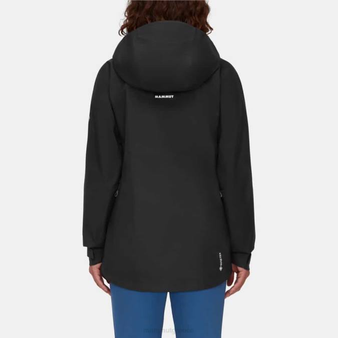 Mammut είδη ένδυσης γυναίκες crater iv hs μπουφάν με κουκούλα μαύρος J2DJ29