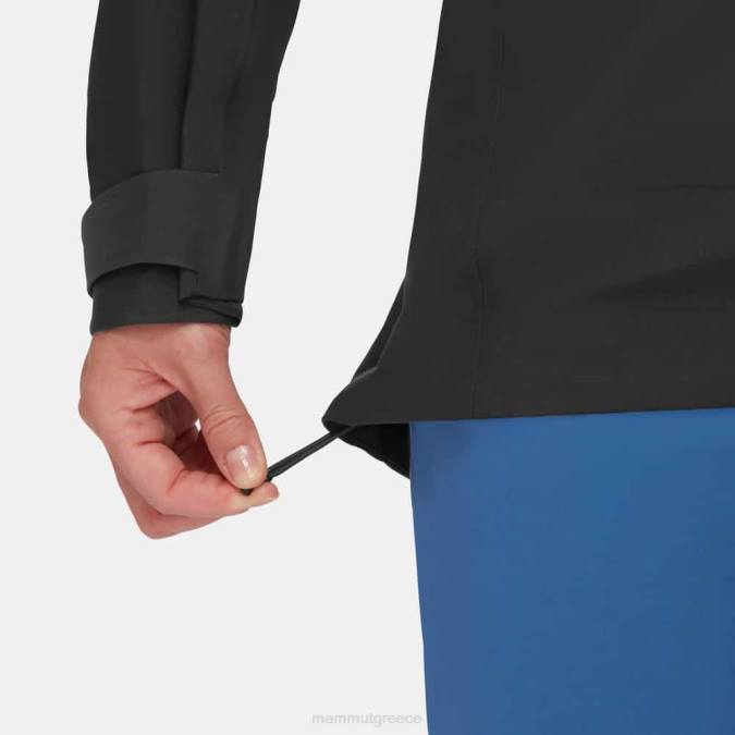 Mammut είδη ένδυσης γυναίκες crater iv hs μπουφάν με κουκούλα μαύρος J2DJ29