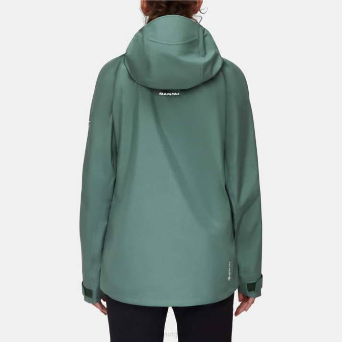 Mammut είδη ένδυσης γυναίκες crater iv hs μπουφάν με κουκούλα σκούρο νεφρίτη J2DJ686