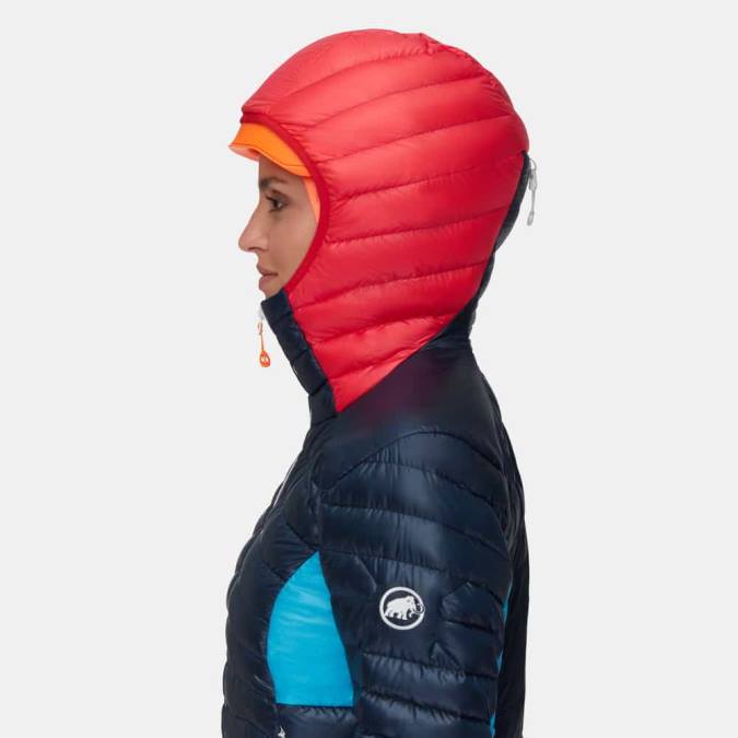 Mammut είδη ένδυσης γυναίκες ο eigerjoch προχωρημένος με σακάκι με κουκούλα νύχτα-αζαλέα J2DJ47