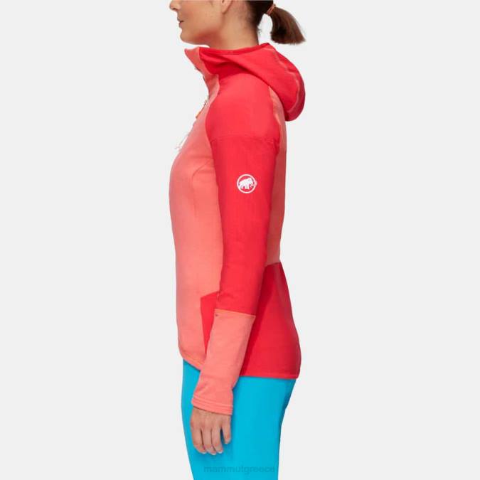 Mammut είδη ένδυσης γυναίκες eiswand advanced ml μπουφάν με κουκούλα barberry-azalea J2DJ964