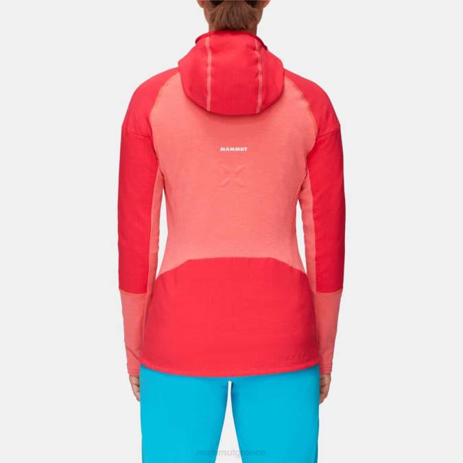 Mammut είδη ένδυσης γυναίκες eiswand advanced ml μπουφάν με κουκούλα barberry-azalea J2DJ964