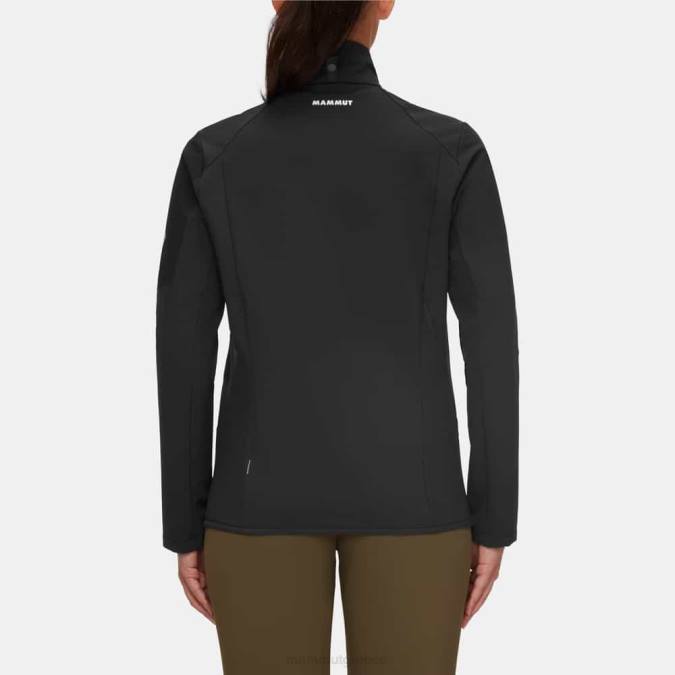 Mammut είδη ένδυσης γυναίκες σακάκι madris ml μαύρο άσπρο J2DJ236