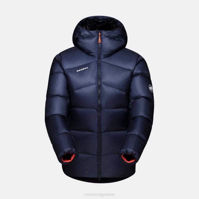 Mammut είδη ένδυσης γυναίκες meron με σακάκι με κουκούλα θαλάσσιο-μαύρο J2DJ51