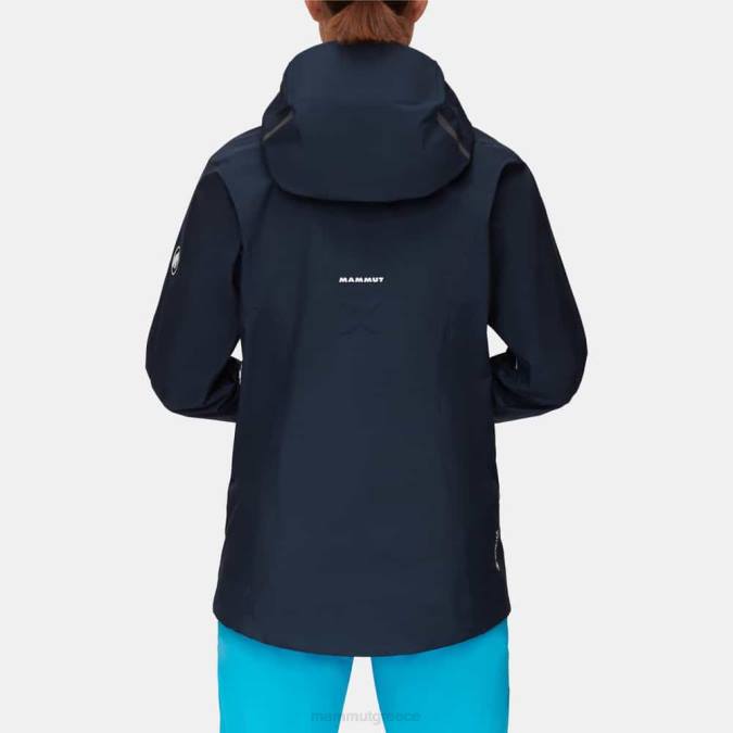 Mammut είδη ένδυσης γυναίκες σακάκι nordwand advanced hs με κουκούλα Νύχτα J2DJ25