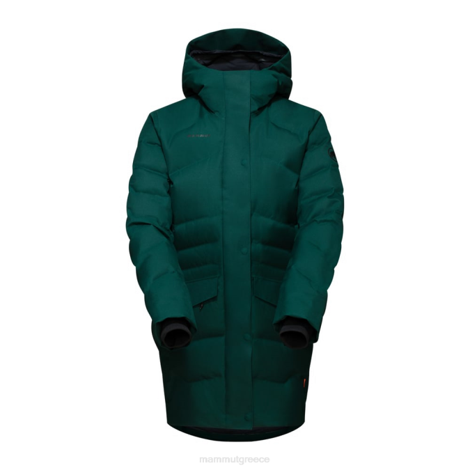Mammut είδη ένδυσης γυναίκες photics hs thermo parka σκούρο γαλαζοπράσινο J2DJ763
