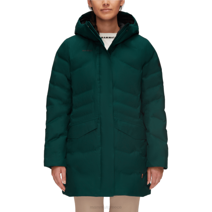 Mammut είδη ένδυσης γυναίκες photics hs thermo parka σκούρο γαλαζοπράσινο J2DJ763