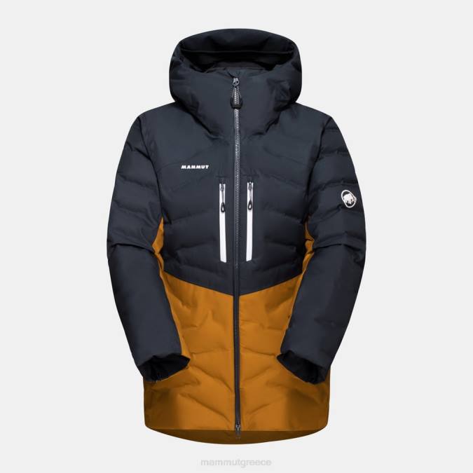 Mammut είδη ένδυσης γυναίκες photics ski hs thermo μπουφάν με κουκούλα τσιτάχ-θαλάσσιο J2DJ23