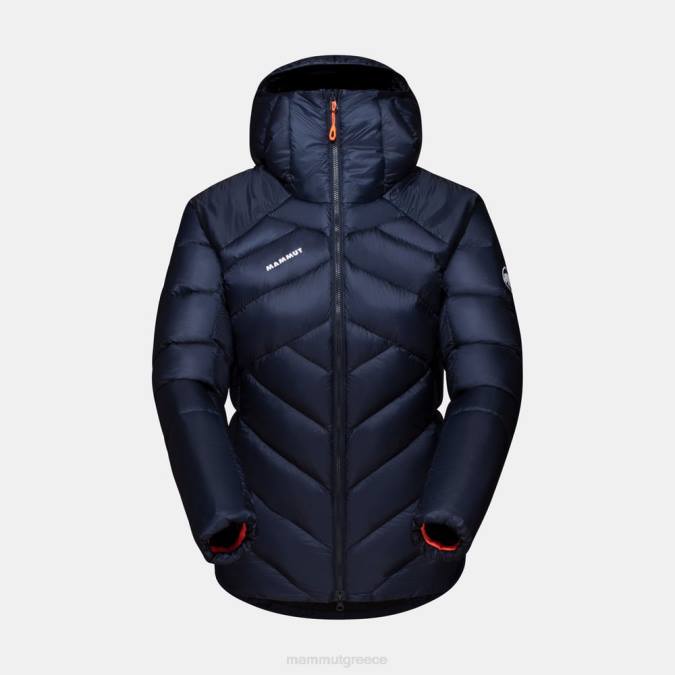 Mammut είδη ένδυσης γυναίκες taiss σε σακάκι με κουκούλα θαλάσσιο-μαύρο J2DJ690