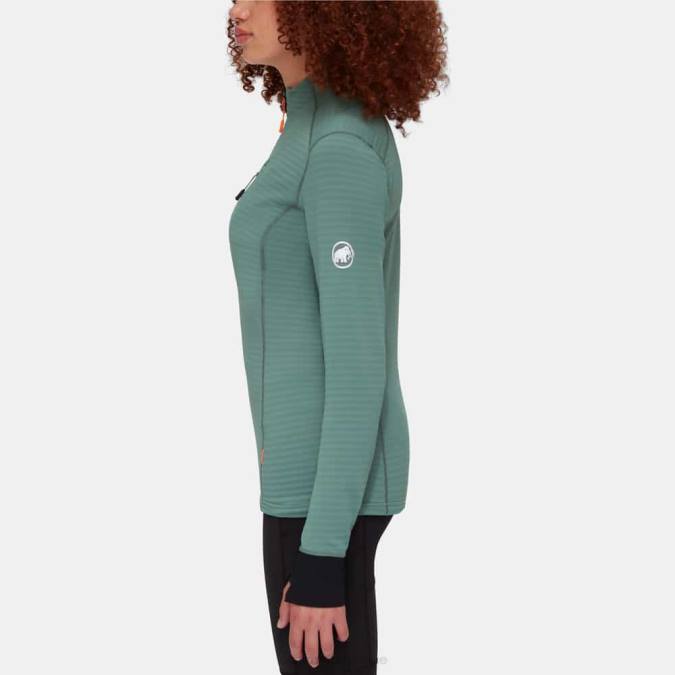 Mammut είδη ένδυσης γυναίκες σακάκι taiss light ml σκούρο νεφρίτη-μαύρο J2DJ991