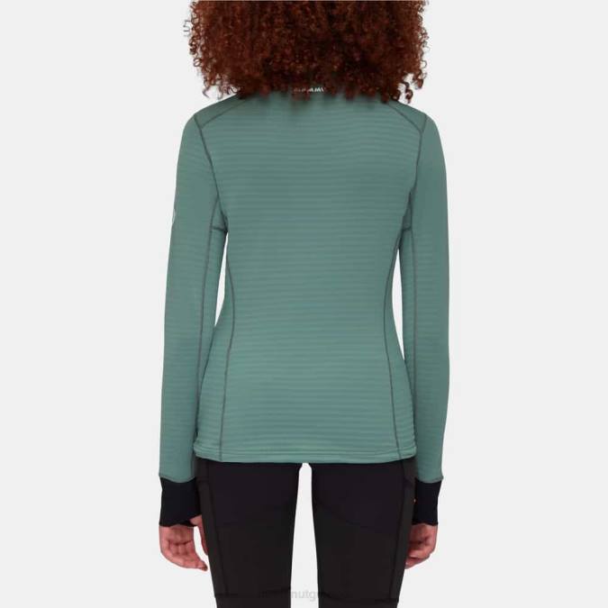 Mammut είδη ένδυσης γυναίκες σακάκι taiss light ml σκούρο νεφρίτη-μαύρο J2DJ991