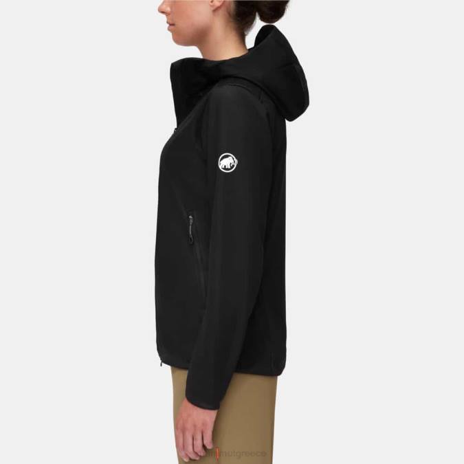 Mammut είδη ένδυσης γυναίκες ultimate vii so σακάκι με κουκούλα μαύρος J2DJ738