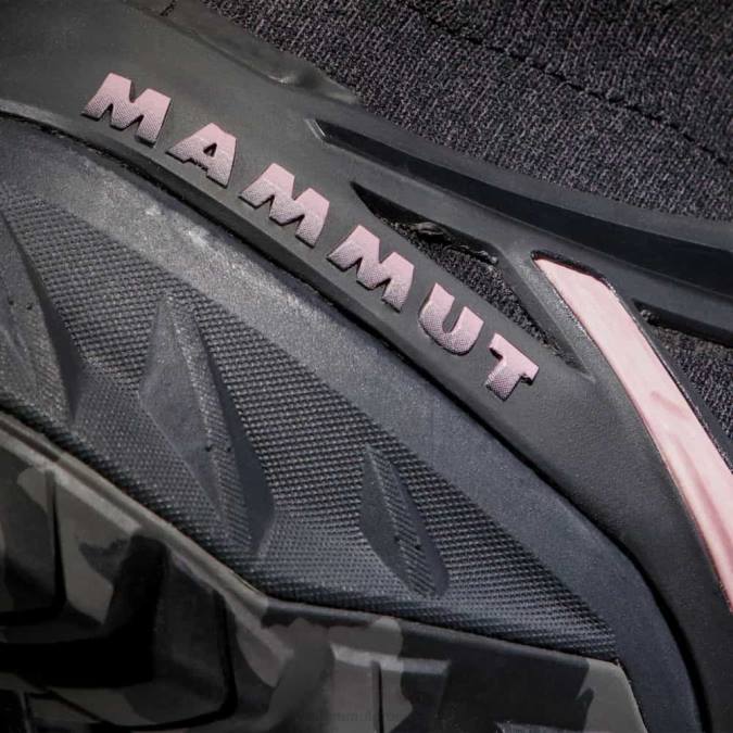 Mammut είδη υπόδησης γυναίκες ευκινησία pro mid dt μαύρο-σκούρο τριαντάφυλλο σε σκόνη J2DJ345