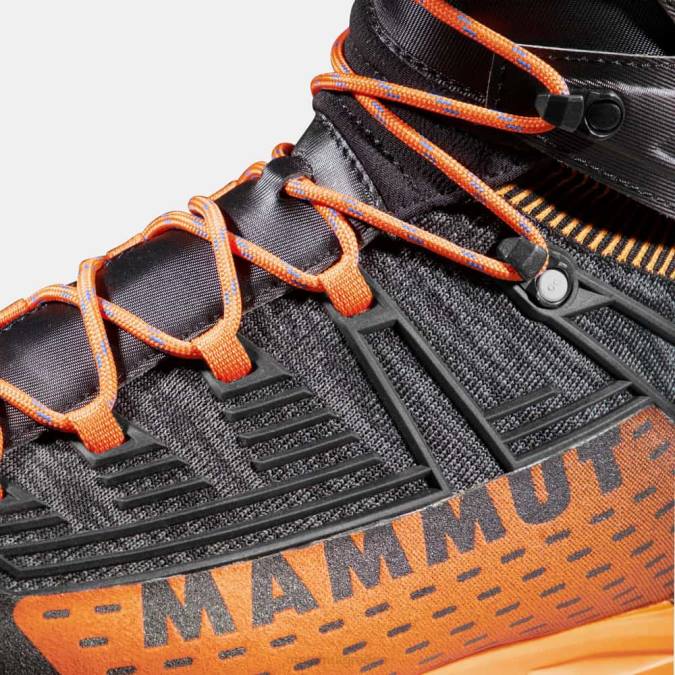 Mammut είδη υπόδησης γυναίκες Nordwand πλεκτό ψηλό gtx μαύρο-αρούμιτα J2DJ350