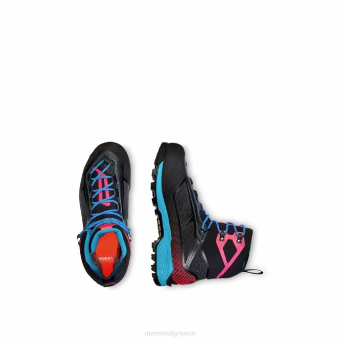 Mammut είδη υπόδησης γυναίκες taiss ελαφρύ mid gtx μαύρη-αζαλέα J2DJ371