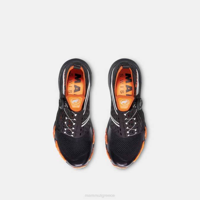 Mammut είδη υπόδησης γυναίκες aenergy tr boa mid gtx μαύρο-σκούρο μανταρίνι J2DJ1266