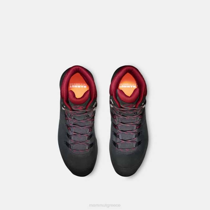 Mammut είδη υπόδησης γυναίκες nova iv mid gtx μαύρο-αιματοκόκκινο J2DJ355