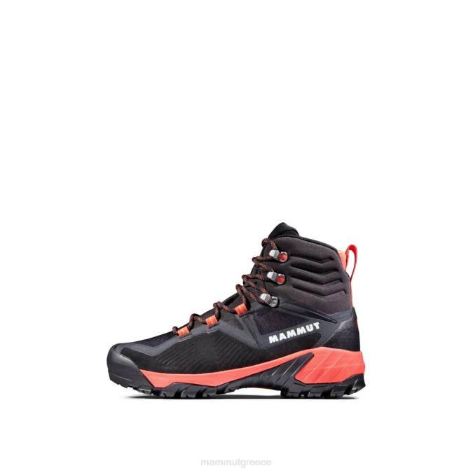 Mammut είδη υπόδησης γυναίκες sapuen high gtx μαύρος-σκούρος σολομός J2DJ1260