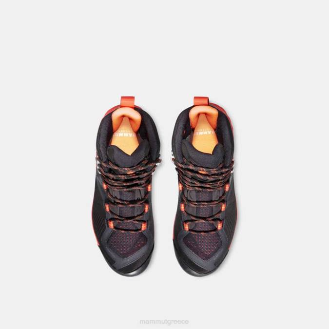 Mammut είδη υπόδησης γυναίκες sapuen high gtx μαύρος-σκούρος σολομός J2DJ1260