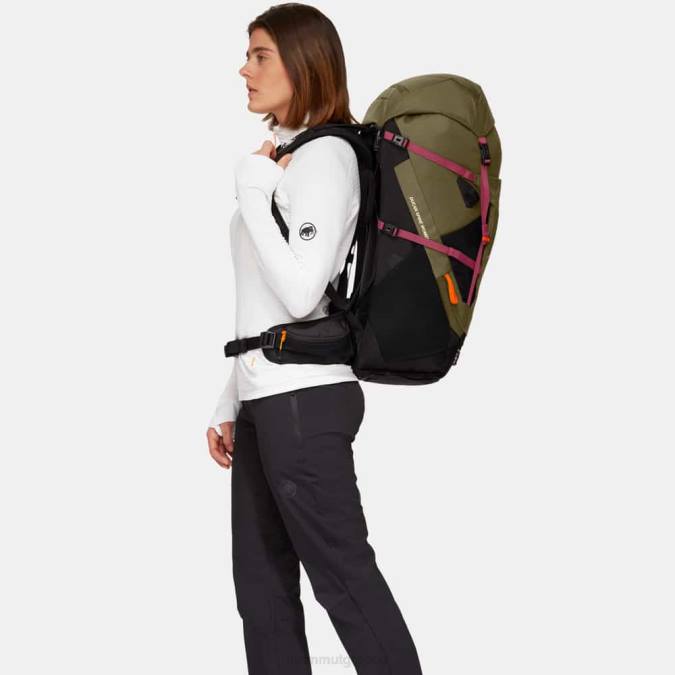 Mammut εξοπλισμός γυναίκες ράχη ducan 55 λαδί-μαύρο J2DJ449
