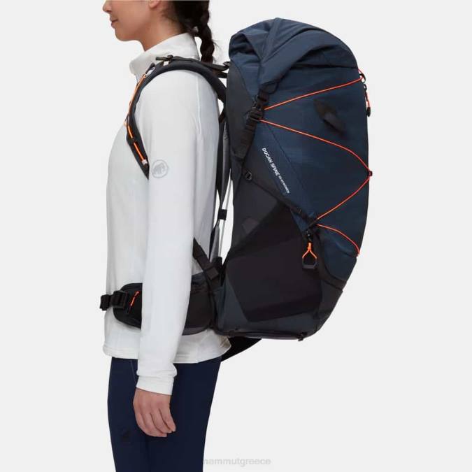Mammut εξοπλισμός γυναίκες ducan spine 50-60 θαλάσσιο-μαύρο J2DJ486