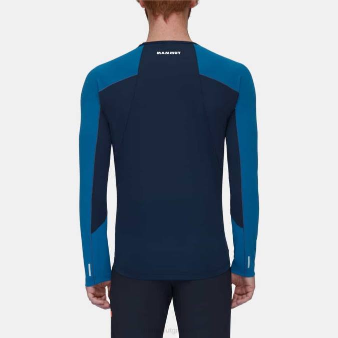 Mammut είδη ένδυσης άνδρες aenergy fl μακρυμάνικο βαθύς πάγος-θαλάσσιος J2DJ860