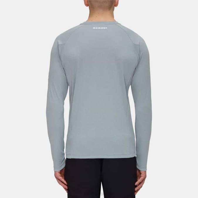 Mammut είδη ένδυσης άνδρες ευκινησία fl μακρυμάνικο γρανίτη μελανζέ J2DJ1128