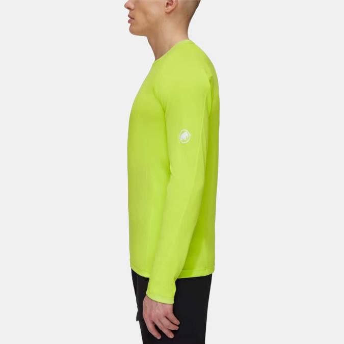 Mammut είδη ένδυσης άνδρες ευκινησία fl μακρυμάνικο highlime J2DJ1129