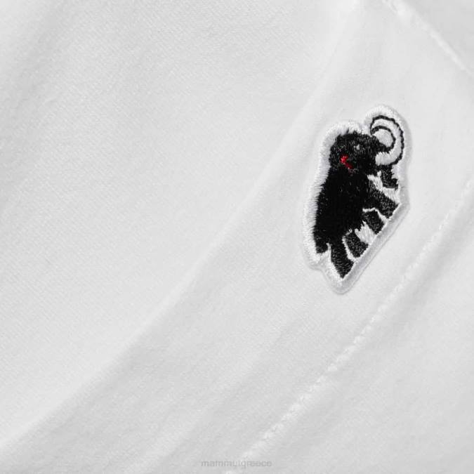 Mammut είδη ένδυσης άνδρες μπλουζάκι με τσέπη στο βουνό άσπρο J2DJ107