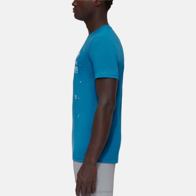 Mammut είδη ένδυσης άνδρες κορυφαίο μπλουζάκι πυρήνα βαθύς πάγος J2DJ1097