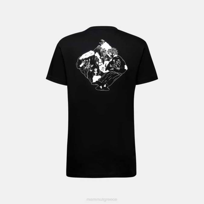 Mammut είδη ένδυσης άνδρες μασόνε μπλουζάκι σκαρί μαύρος J2DJ111