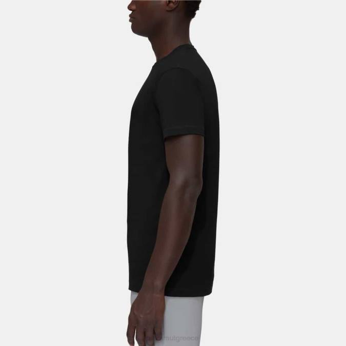 Mammut είδη ένδυσης άνδρες μπάλωμα μπλουζάκι μασόνε μαύρος J2DJ152