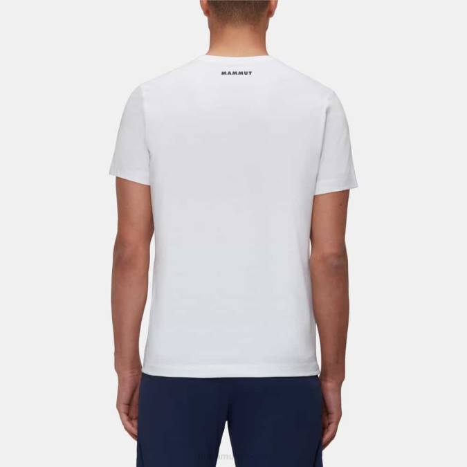 Mammut είδη ένδυσης άνδρες αντανακλαστικό μπλουζάκι πυρήνα άσπρο J2DJ163
