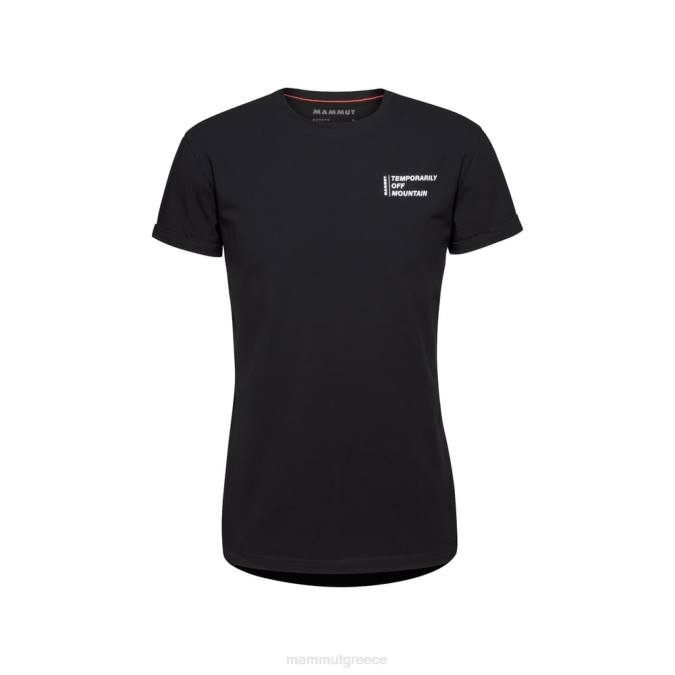 Mammut είδη ένδυσης άνδρες μπλουζάκι από το βουνό μαύρος J2DJ818